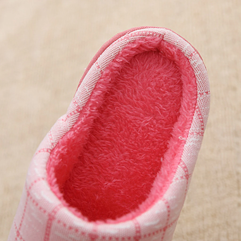 SAGACE Mens Slippers Indoor Slip-on Cotton Men Slippers Fur Slides Slippers Bottom Soft Indoor Shoes Comfortable Shoes 1128