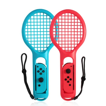 

1 Pair For Nintend Switch Joy-con ABS Tennis Racket Handle Holder for Nitendo Switch NS Tennis ACES Game Player Game Accessories