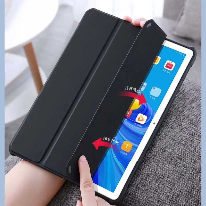 XUNDD анти-удар полная защита Смарт сна флип чехол для планшета huawei Mediapad M6 10," /M6 8,4 планшет рукав карандаш держатель
