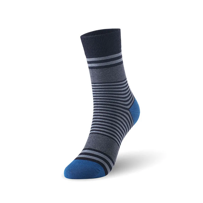 Men cotton socks stripped man large size socks 6pairs/lot UK SIZE 7-11 EUR SIZE 40-46 1002 VKMONY