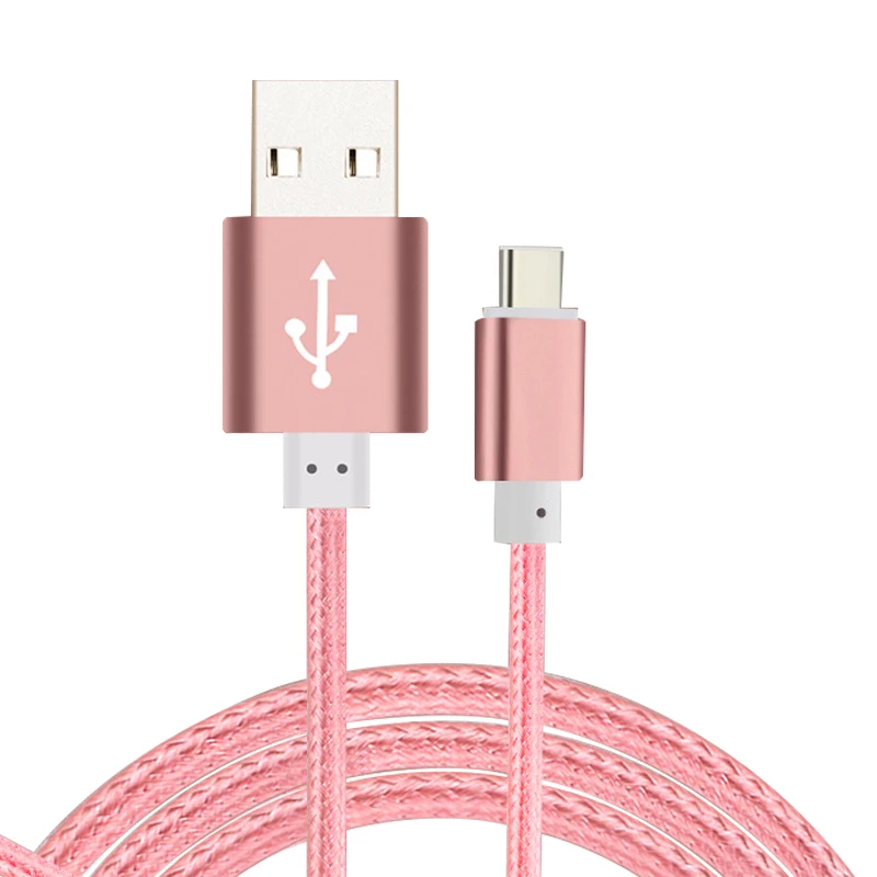 

2A Micro USB Type C 1m Data Cable Charger Type-C For Vivo Oppo Realme Charging Cable For Iphone Lightning Fast Charging Cable