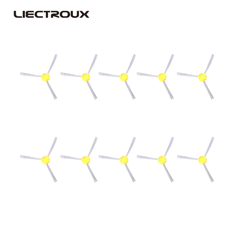 Для ZK808) Запасные части для LIECTROUX робот пылесос, в том числе боковая щетка х 10 шт