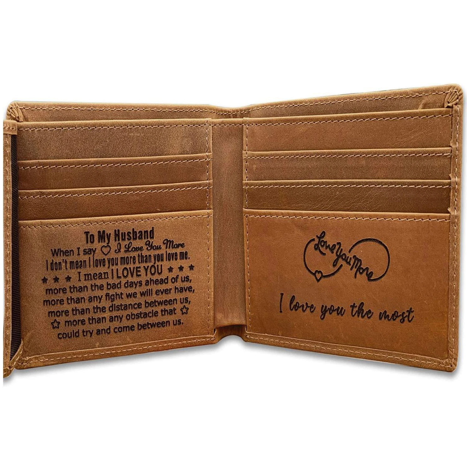 to my husband wallet