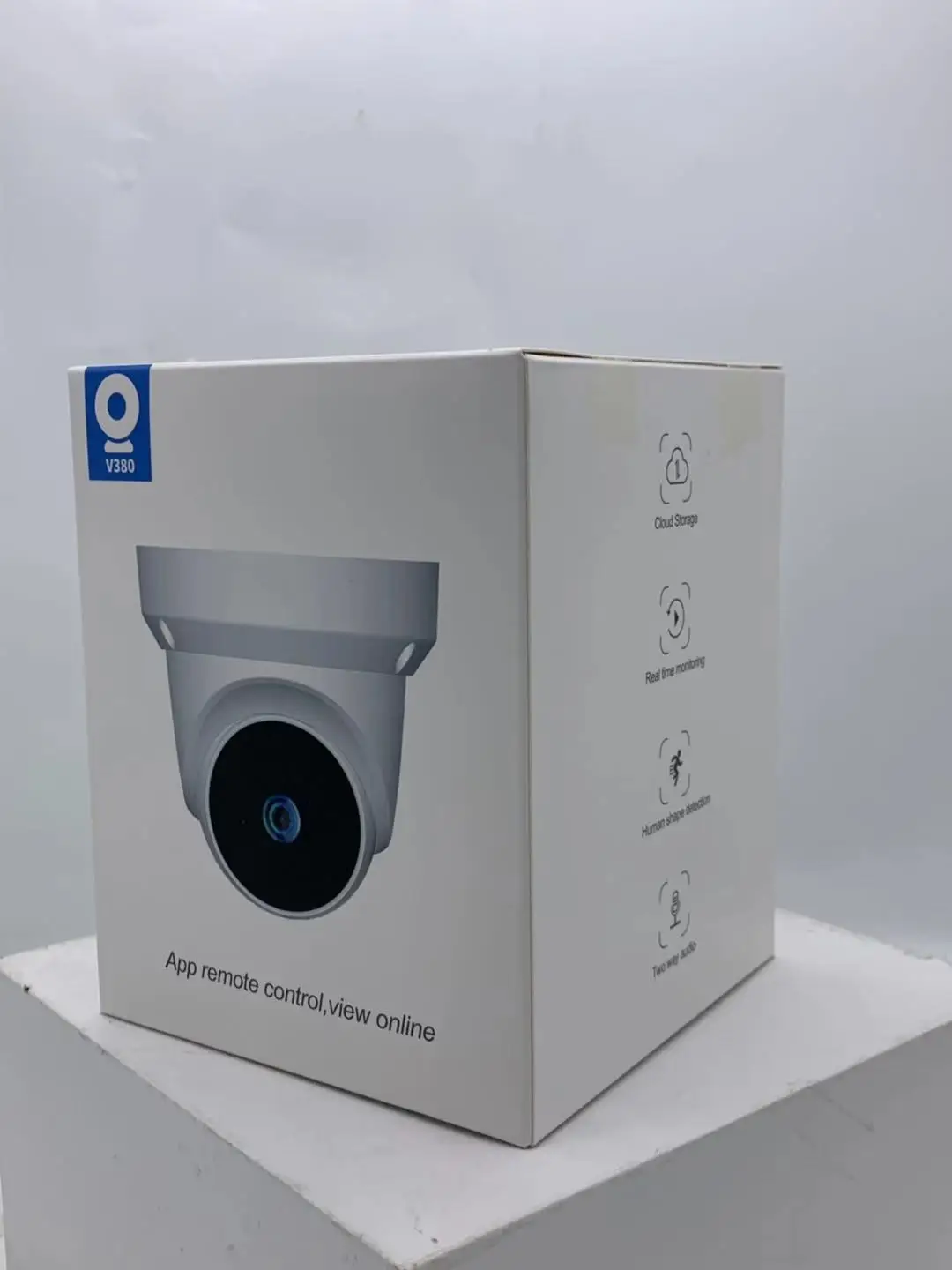 câmera de rotação 360 graus cctv monitor de segurança em casa