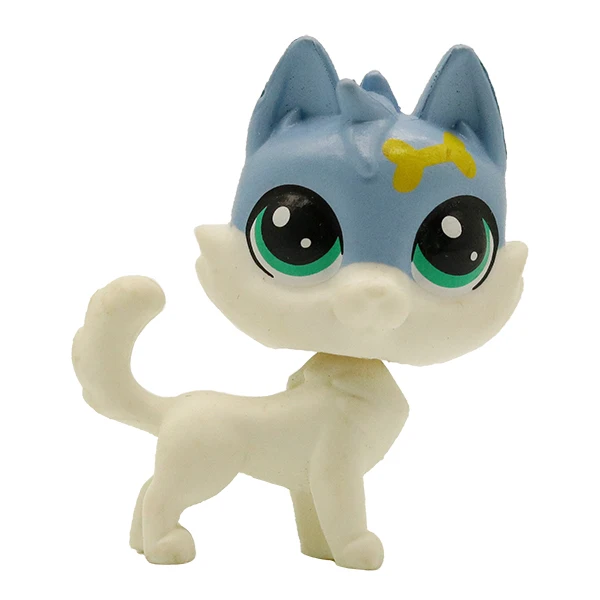 4-5 см свободные lps игрушки кошка щенок фигурка мини игрушки Фигурки Классические игрушки для домашних животных купить 3 шт случайный получить 1 бесплатно - Цвет: Темно-серый