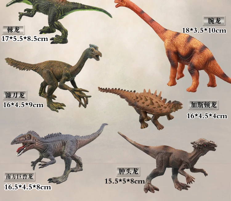 Модель Когнитивная игрушка динозавр T-Rex модель животного набор пластиковый подарок игровой дом игрушки мальчик дети
