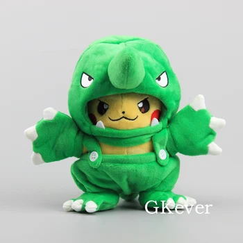 

20cm Pikachu Cosplay Monster Maniac plush toys doll Japan Cartoon Anime Cute Pikachu Figure Stuffed Doll baby kids Gift