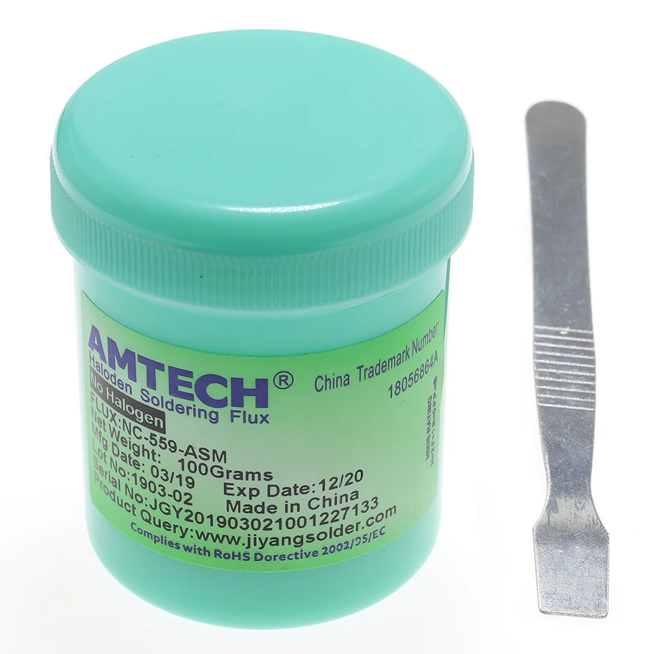 AMTECH NC 559 ASM 100g бессвинцовый паяльный флюс для SMT BGA паяльника ремонта