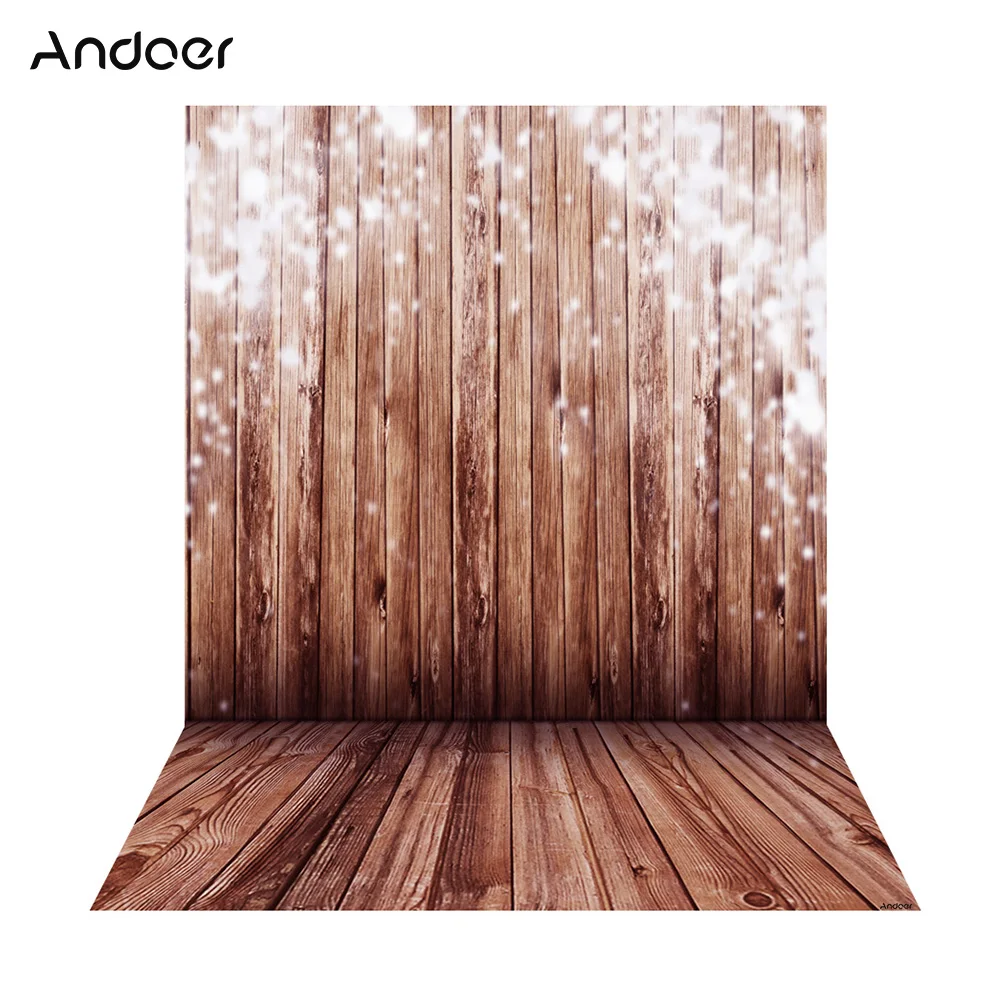 

Andoer 1.5*2m Big Photography Background Backdrop Classic Fashion Wood Wooden Floor for Studio Professional Photographer
