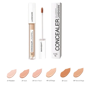 

New Liquid Concealer Stick Foundation Cream Natural Scars Acne Cover Liquid Smooth Dark Circle Eraser Face Eye Makeup TSLM1