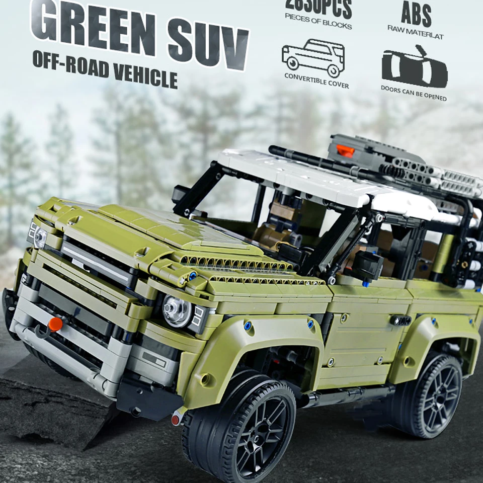 

Technic Car Toy Compatible lepining 42110 Defender Set Assembly Car Model Building Blocks Bricks Christmas Gift Toy