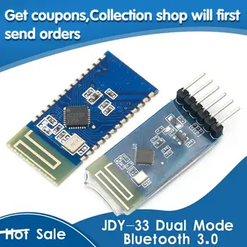 

JDY-33 Dual mode Bluetooth serial Port SPP Bluetooth SPP-C compatible with HC-05/06 /JDY-31/30 slave Bluetooth 3.0