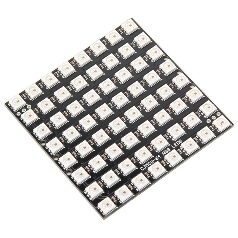 100% новый CJMCU 64 бит WS2812 5050 RGB светодиодный встраиваемые полноцветный драйвер