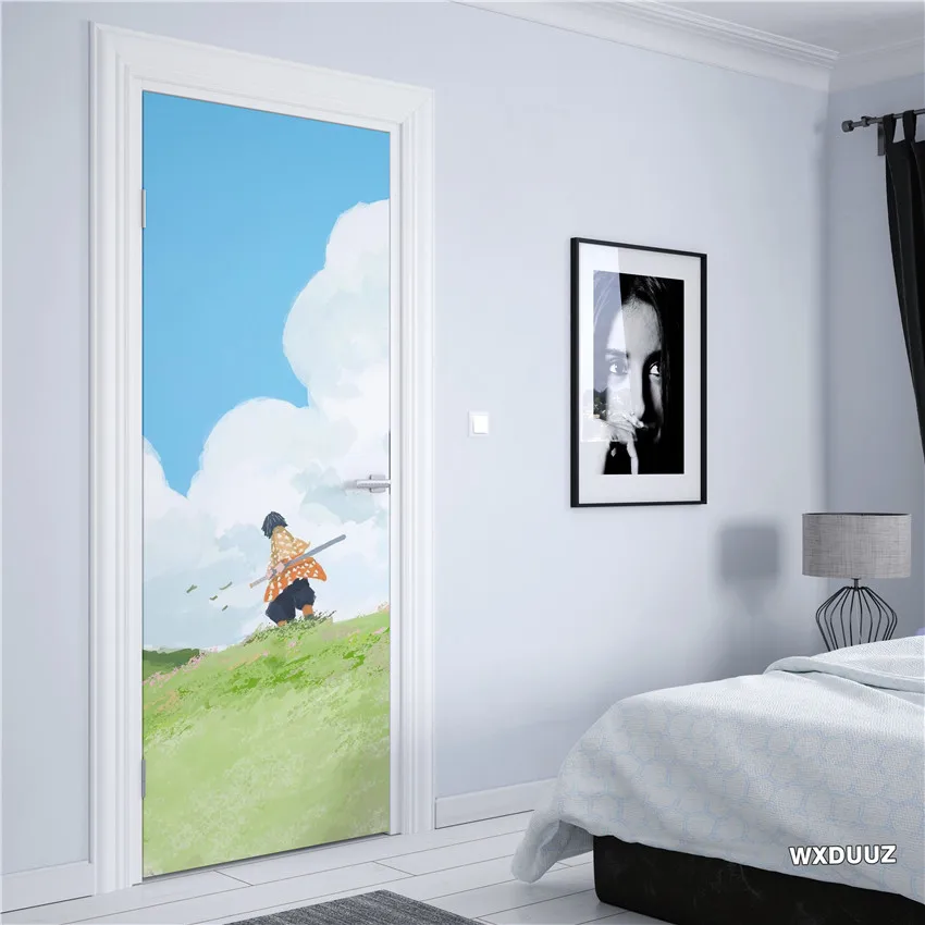 Demônio slayer tinta pintura cartaz vento chinês anime colorir livro a4 a3  adesivo de parede decoração quarto dormitório papel presente - AliExpress