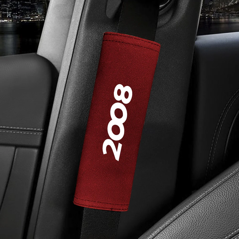 Кожаные ремни безопасности с логотипом для Peugeot 2008 |