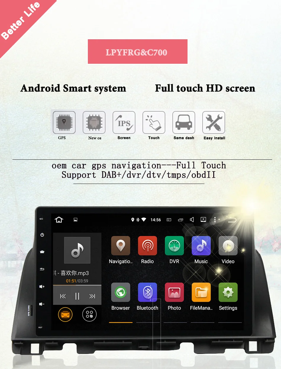 Deckless CAPACTIVE 1080P HD экран 10," Android 9,0 для KIA K5 optima- автомобильный DVD навигатор gps Радио магнитофон