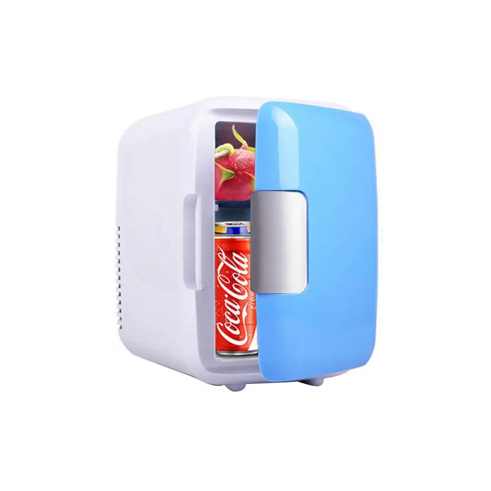 mini car refrigerator 4L Practical Car Mini Refrigerator Portable Dual-use Heating Cooling Box For Beverages And Food Storage Preservation 12 volt fridge Car Fridges & Heaters