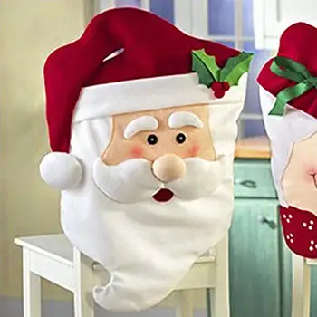 

DishyKooker Mialand(TM) Mr Santa Claus Christmas Kitchen Chair Covers