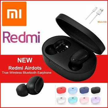 

Original Xiaomi Redmi Airdots TWS Bluetooth5.0 Earphone Wireless Active Noise Cancellation Mic Handsfree AI Control Mini Headset