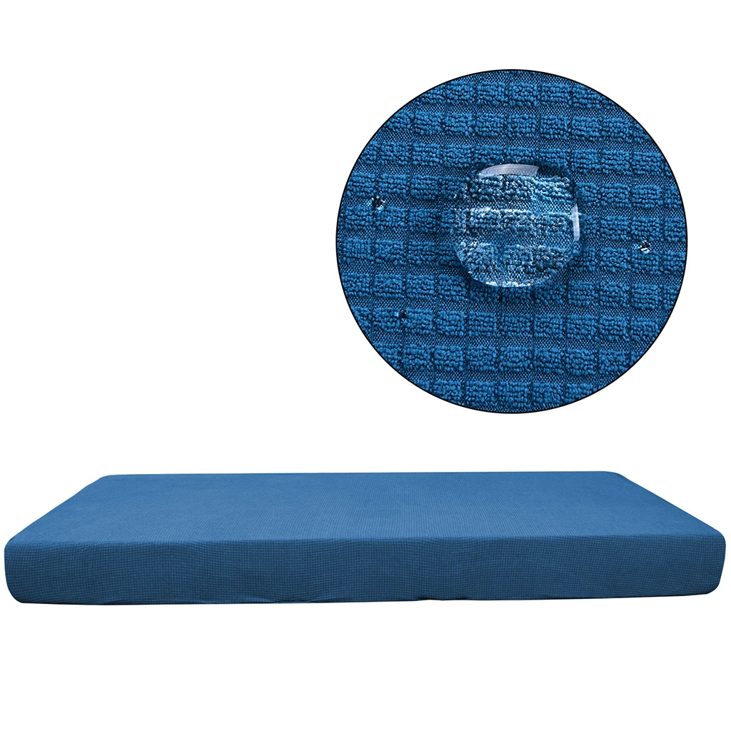 Jacquard Stretch Sofa Seat Cushion Cover Protector Couch Slipcover Replacement Garden Patio Furniture Convenient Cushion Covers