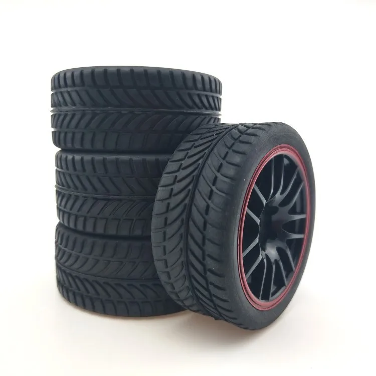 

1/10 Flat Running Universal Tire Leaf-Shaped Perineum 1.9-Inch Oil Truck, Electric Vehicles Universal Tire Combined 12mm