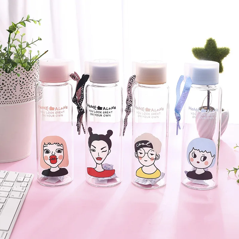 

Creative Personality Glass Cute Glass Cup High Borosilicate Glass Material Water Bottle Glass