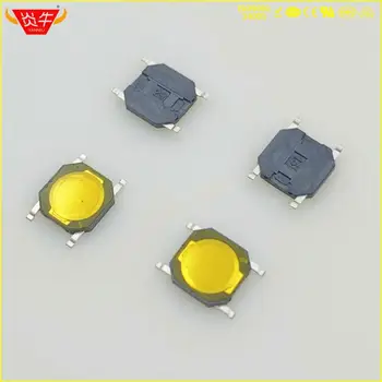 

4 4 0.8 WATERPROOF ULTRA THIN FILM SMALL 4P TACTILE TACT SWITCH SMT SMD 4PIN BUTTON TOUCH MICRO MOVEMENT SILVER PLATED CONTACTS