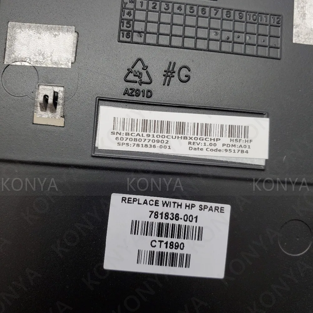 Для hp EliteBook 720 725 820 G1 820 G2 Нижний Базовый чехол Крышка дверца батарейного 766018-001 аккумулятор большой емкости 6070B0770901 781836-001 аккумулятор большой емкости 6070B0770902