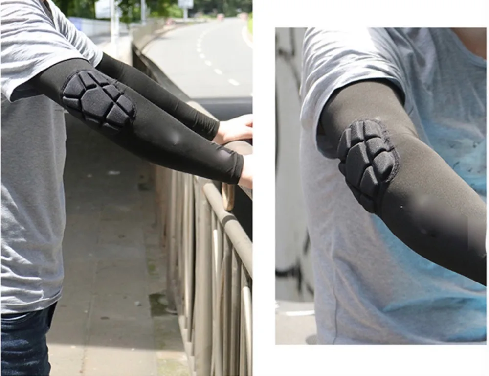 Stealth Breathable elbow Protector Crashproof Guards Pads Arm Sleeve 2