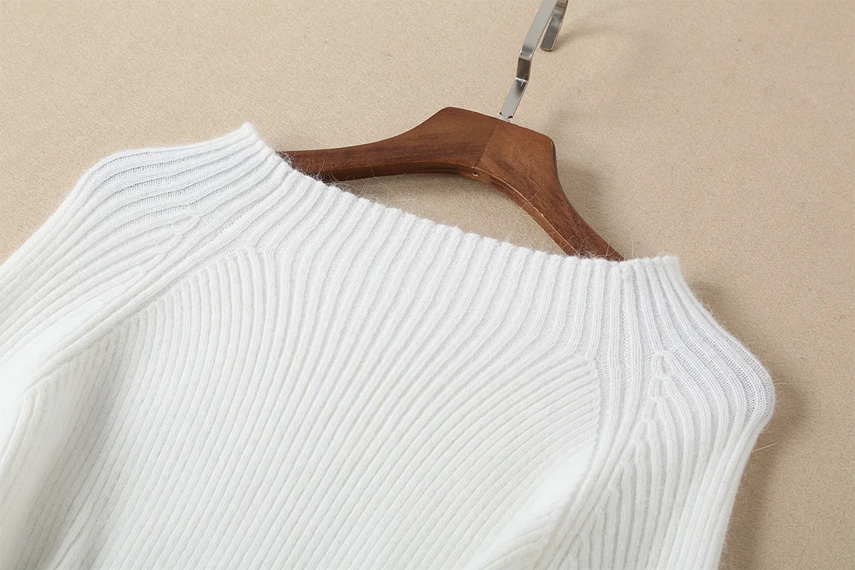 Осенне-весенние женские Потрясающие повседневные Роскошные двойные комплекты белый свитер Sequnied юбка Модные женские шикарные комплекты из двух предметов