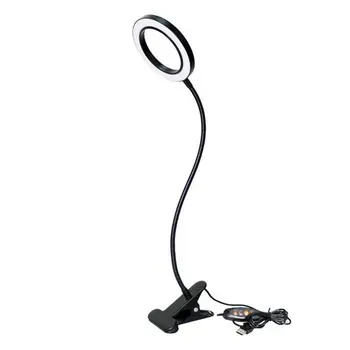 

Standard Warm Light Four-Speed Adjustable Usb Universal Hose Clamp Lamp Dimmable Color Temperature Eye Protection