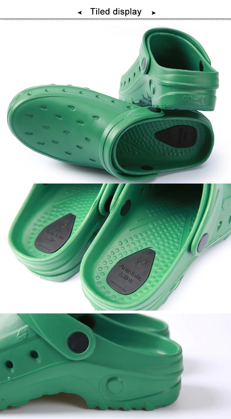 Medical Shoes Unisex Doctor Nursing Surgical Shoes Anti-Static Dental Hospital Lab Chef Waiter Cleaning Protective Slippers