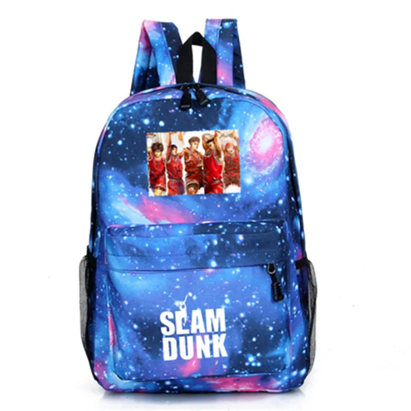 Style 12 SLAM Данк Корзина мяч вентиляторы рюкзак USB Сумка дорожная школьная сумка USB модная школьная Повседневная сумка для ноутбука подарки - Цвет: Style 12
