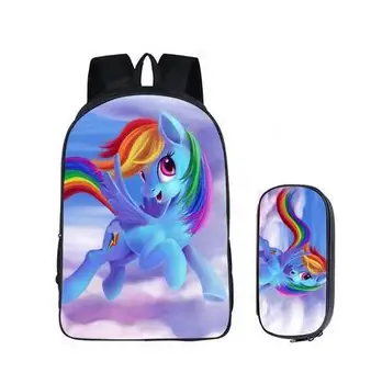 

Fantastic Unicorn Horse Print Backpack School Bags For Teenange Boys Girls Nylon Backpacks School Book Bags Teenangers Mochila