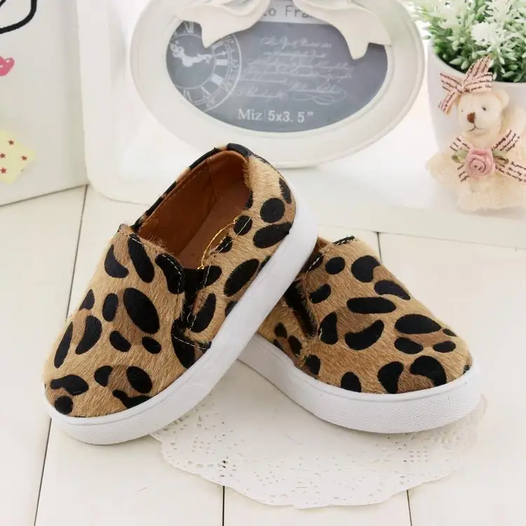 

Koovan 2019 Spring New Styles Shoes For Boys Girls Children Baby Leopard Print Shoes Soft Bottom Breathable Children's Sneakers