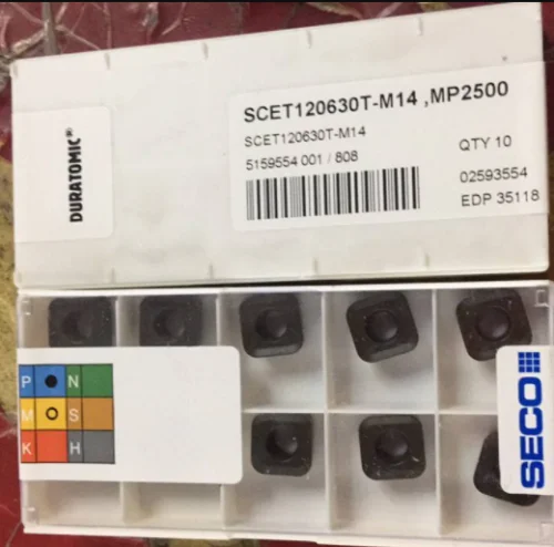 10 шт. инструменты твердосплавные вставки SCET120630T-M14 MP2500