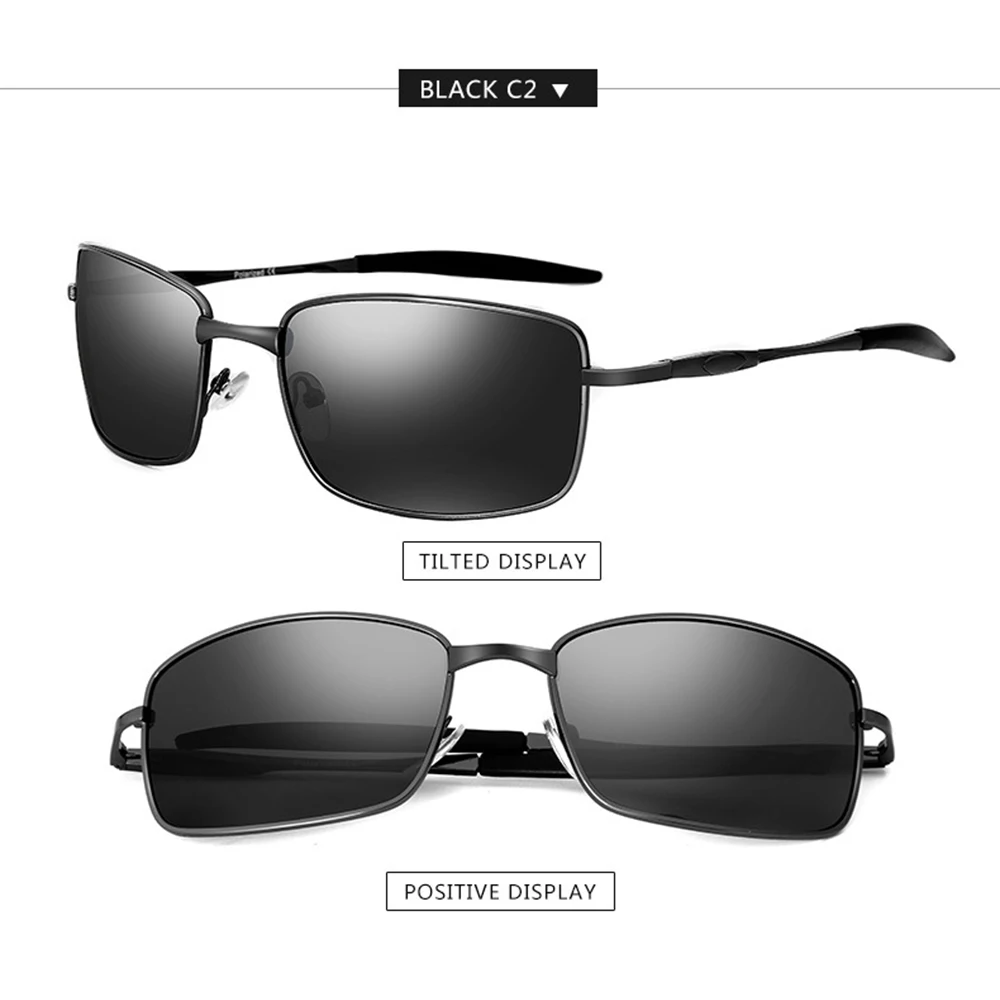 Shield Sports Alloy Frame Mirror Myopia Polarized Sunglasses Polarized