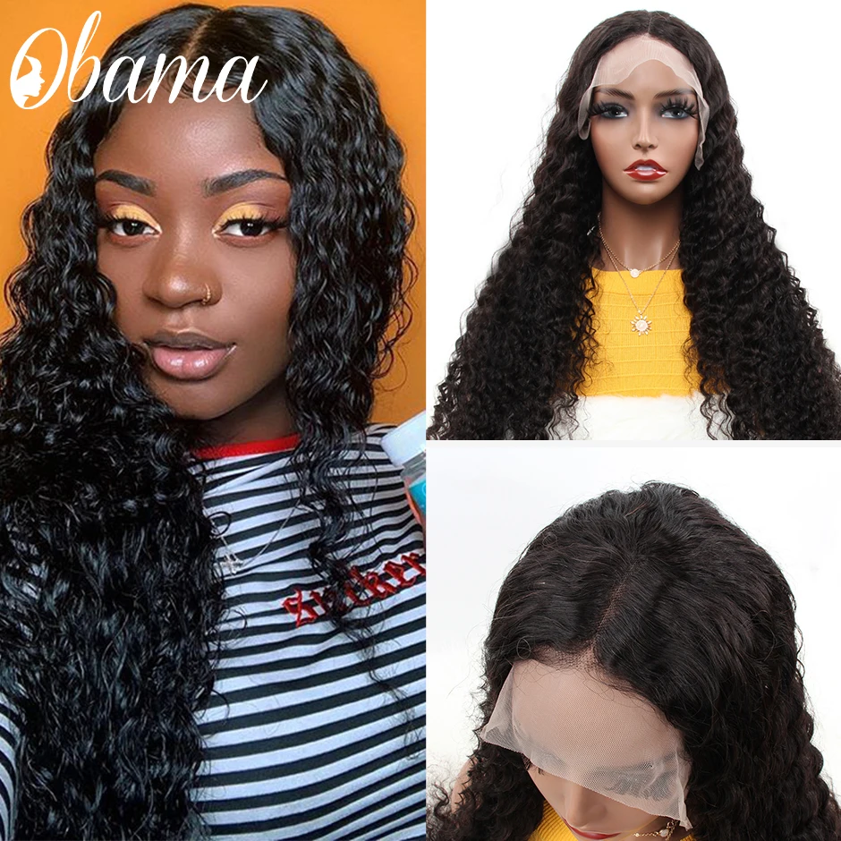 

Deep Wave Wig Lace Front Human Hair Wigs For Women 150% Density Loose Deep Wave Curly Lace Frontal Wigs For Women Full Lace Wigs