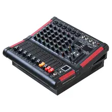 Freeboss MINI6-P 6 каналов микшерный усилитель мощности Bluetooth запись 99 DSP эффект 2x170 Вт Профессиональный USB аудио миксер