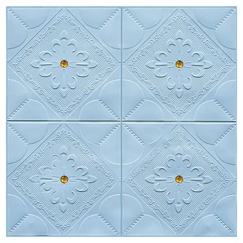 

3D Brick Wall Sticker Wallpaper Decor Foam Waterproof Imitation Brick Self-adhesive Wallpaper For Kid Living Room DIY Background