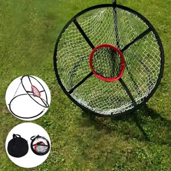 

Golf Portable 60cm Practice Golf Chipping Net Outdoor Use Indoor Aid Training B0O7