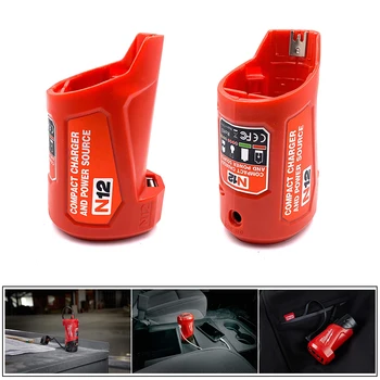 

Battery Converter Tools For Milwaukee N12 M12 12V Charger and Portable Power Supply USB Adapter Converter For Milwaukee