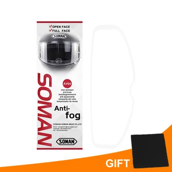 

universal for the Motorcycle Helmet Fog Resistant films Motorcycle Accessories Anti-Fog Helmet Lens Film