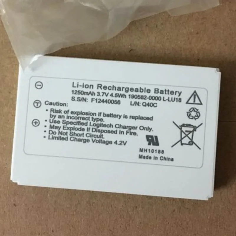 Per Logitech Harmony 915 1000 1100 1100I L-Lu18 C-Lr65 C-Rl65 Squeezebox Duet Batteria