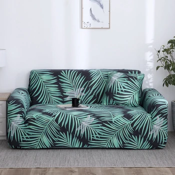 

Stretch Tight Wrap Sofa Cover Home Office Non-slip All-inclusive Couch Cover High Elastic Slipcover for 1/2/3/4 Seat