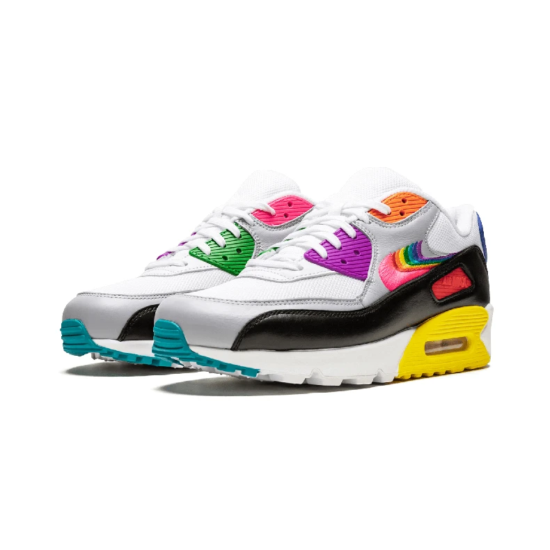 Nike Air Max 90 будь настоящим женские кроссовки на воздушной подушке кроссовки дышащая нескользящая обувь CJ5482-100