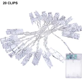 

Star Light String Wedding Room Decoration Photo Frame Photo Starry Clip Light String Model Light Led Battery Light