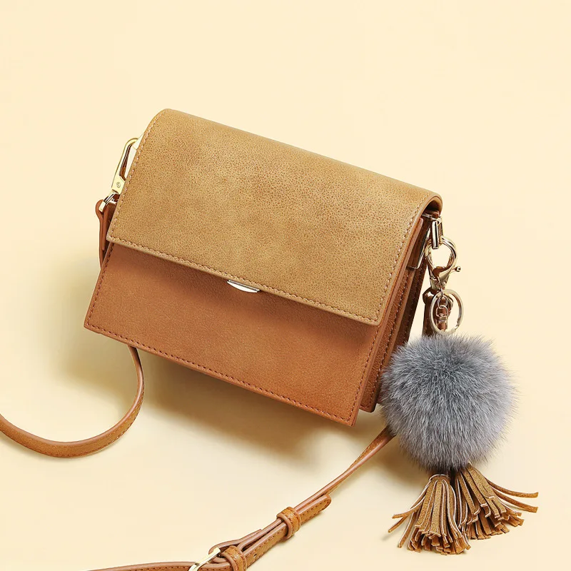 

Bag Women's 2019 New Style Fashion Korean Dull Polish Retro Square Sling Bag bai da xiao c k Crossbody Bag a Generation of Fat