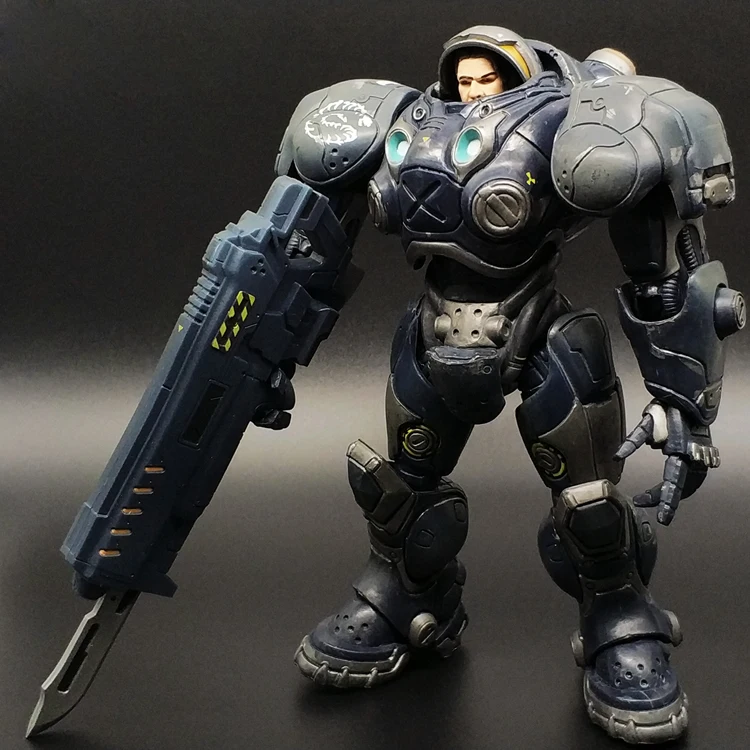 NECA Heros of The Storm Renegade Commander Raynor Коллекция игрушек Модель Brinquedos подарок|figure toy|action figure