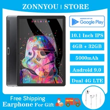 Novo 10.1 tablet tablet tablet 1280x800 4g rede octa núcleo 4gb ram 32gb rom comprimidos pc android 9.0 duplo wifi tipo-c comprimidos